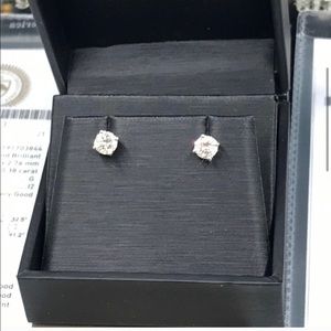 SOLD 18k Gold 0.75  Diamonds GIA Certified